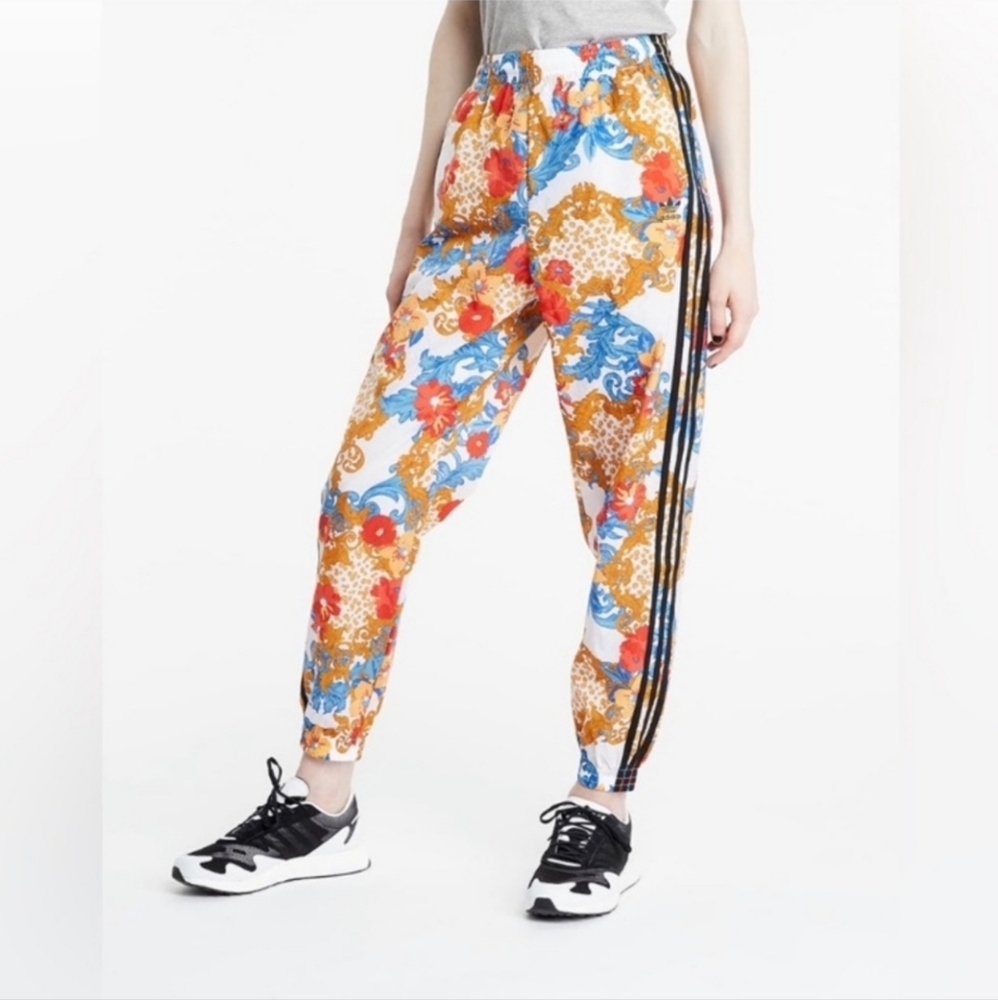 Adidas x H.E.R Studio London Floral Track Pants Women’s size Medium.